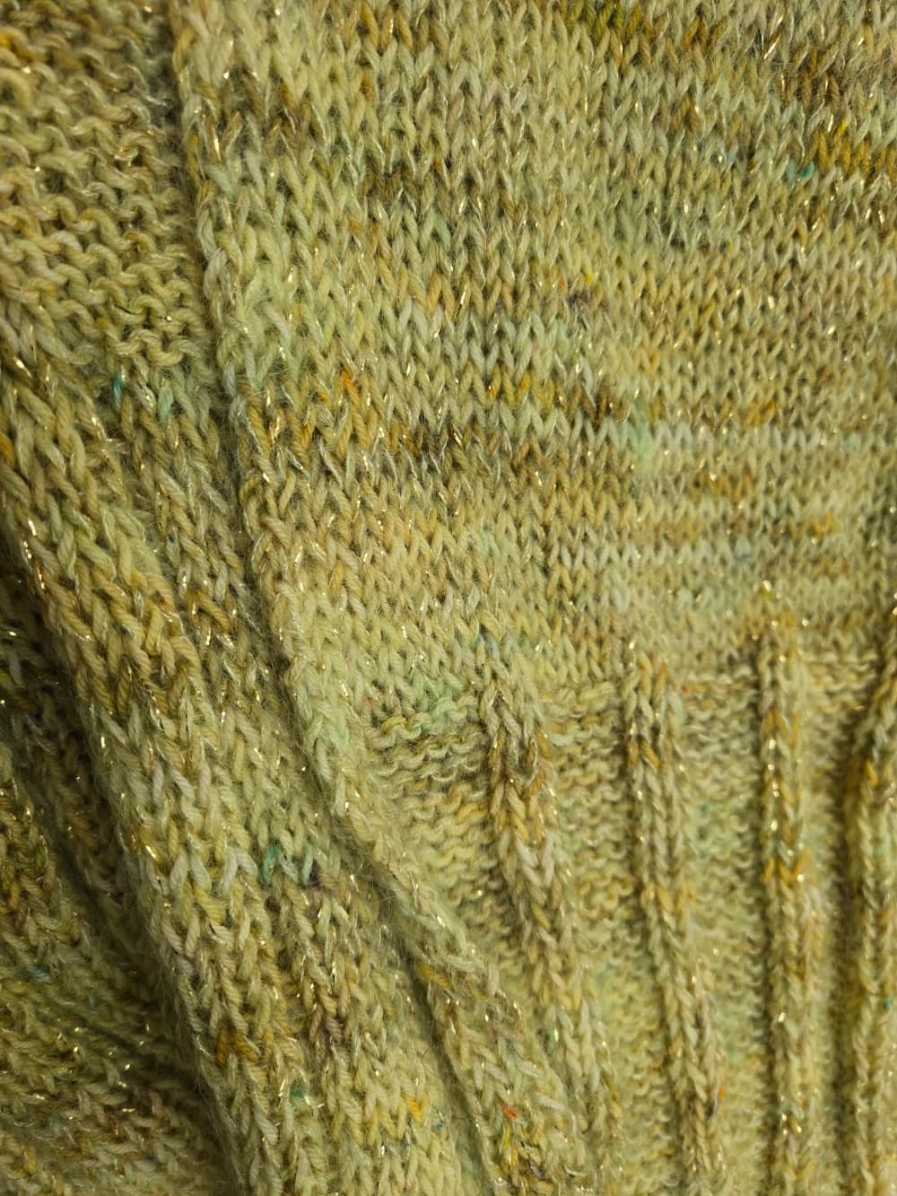 Détail de laine teinte à la main avec texture douce